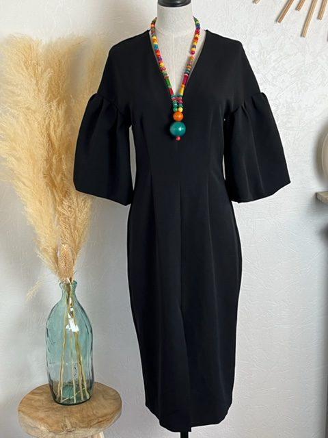 Robe noire Zara femme
