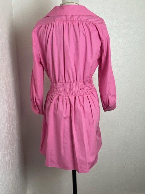 Robe rose patineuse femme
