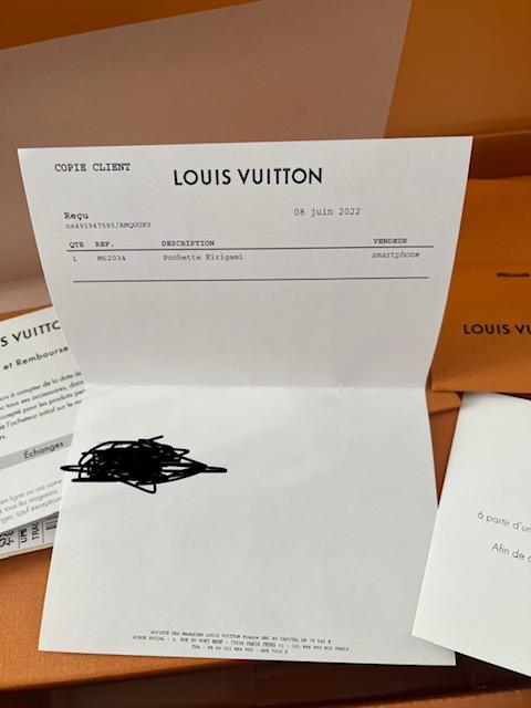 Kirigami pochette Louis Vuitton