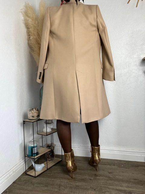 Manteau Zara femme beige