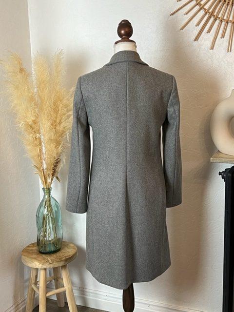 Manteau Zara gris femme